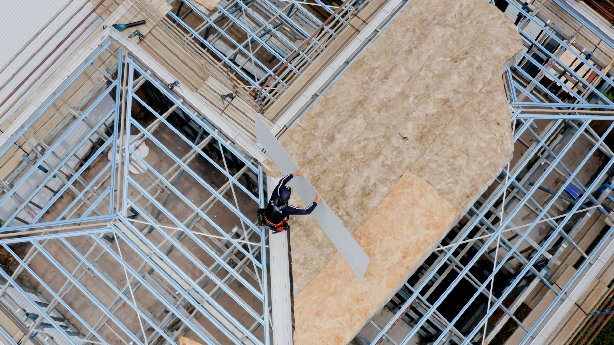 New build roofing framework